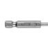 GRAPHITE Csigafúró, 1/4" hatszög szárral, HSS DIN 338, 3,2mm, 2db/cs 54T703