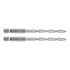 GRAPHITE Csigafúró, 1/4" hatszög szárral, HSS DIN 338, 4,5mm, 2db/cs 54T707