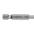GRAPHITE Csigafúró, 1/4" hatszög szárral, HSS DIN 338, 4,8mm, 2db/cs 54T708