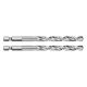 GRAPHITE Csigafúró, 1/4" hatszög szárral, HSS DIN 338, 7mm, 2db/cs 54T713