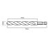 GRAPHITE Csigafúró, 1/4" hatszög szárral, HSS DIN 338, 13mm  54T721