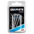 GRAPHITE Csapos csiszolókő 8x12mm, kúp, szár 3.2mm, 3db 55H055