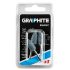 GRAPHITE Csapos csiszolókő 10x20mm, töltény, szár 3.2mm, 3db 55H057