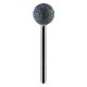 GRAPHITE Csapos csiszolókő 10mm, gömb, szár 3.2mm, 3db 55H059