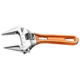   NEO TOOLS Állítható villáskulcs, csavarkulcs rövid, 139mm, 0-32mm 25 év garanciával 03-020
