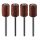 GRAPHITE Csiszolóhüvely 6.3mm, K60, K80, K120, K240, set 100db + szár 3.2mm, 2db 55H076