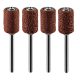 GRAPHITE Csiszolóhüvely 6.3mm, K60, K80, K120, K240, set 100db + szár 3.2mm, 2db 55H076