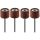 GRAPHITE Csiszolóhüvely 12.7mm, K60, K80, K120, K240, készlet 100db + szár 3.2mm, 2db 55H077