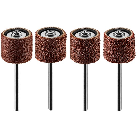 GRAPHITE Csiszolóhüvely 12.7mm, K60, K80, K120, K240, készlet 100db + szár 3.2mm, 2db 55H077