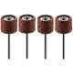 GRAPHITE Csiszolóhüvely 12.7mm, K60, K80, K120, K240, készlet 100db + szár 3.2mm, 2db 55H077