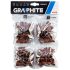 GRAPHITE Csiszolóhüvely 12.7mm, K60, K80, K120, K240, készlet 100db + szár 3.2mm, 2db 55H077