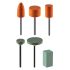 GRAPHITE Csiszolókészlet mini fúró- és csiszológéphez, 11db 55H079