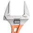 NEO TOOLS Állítható villáskulcs, csavarkulcs rövid, 185mm, 0-53mm 25 év garanciával 03-022