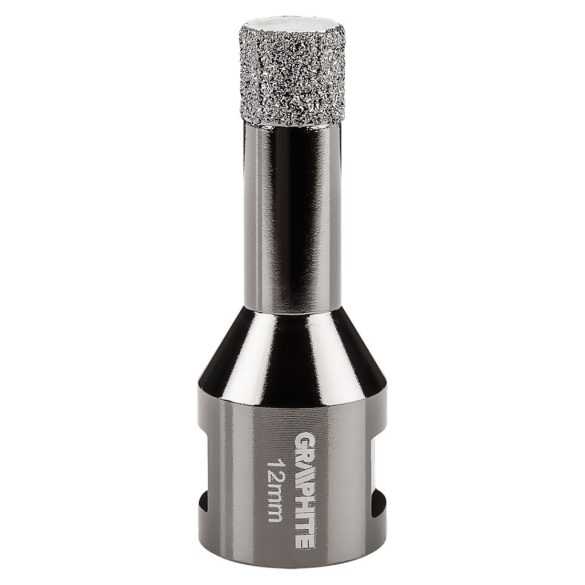 GRAPHITE Körkivágó, gyémántos 12mm x M14 55H303