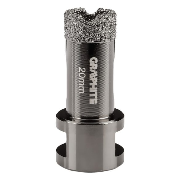 GRAPHITE Körkivágó, gyémántos 20mm x M14 55H305