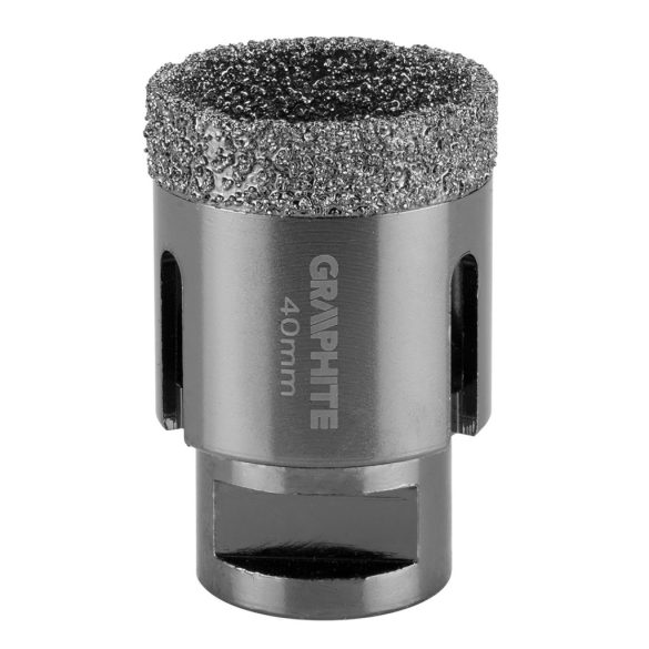 GRAPHITE Körkivágó, gyémántos 40mm x M14 55H311