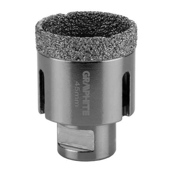 GRAPHITE Körkivágó, gyémántos 45mm x M14 55H312