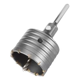   GRAPHITE Koronafúró, körkivágó, 80 mm, hatszög szárral, központfúróval 55H325