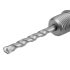 GRAPHITE Koronafúró, körkivágó adapter, hatszög szárral, központfúróval, M22, 200mm 55H330