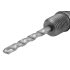 GRAPHITE Koronafúró, körkivágó adapter, SDS Plusz szárral, központfúróval, M22, 110mm 55H331
