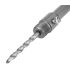GRAPHITE Koronafúró, körkivágó adapter, SDS Max szárral, központfúróval, M22, 190mm 55H332