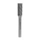 GRAPHITE Keményfém marófej, turbómaró, A, hengeres, 10x25mm, szár méret: 6x45mm 55H352