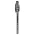 GRAPHITE Keményfém marófej, turbómaró, F csúcsíves, 10x20mm, szár méret: 6x45mm 55H371