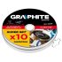 GRAPHITE Vágókorong fémhez 115x1.0x22.2mm, 10db, 41 A60-T-BF, INOX 55H570