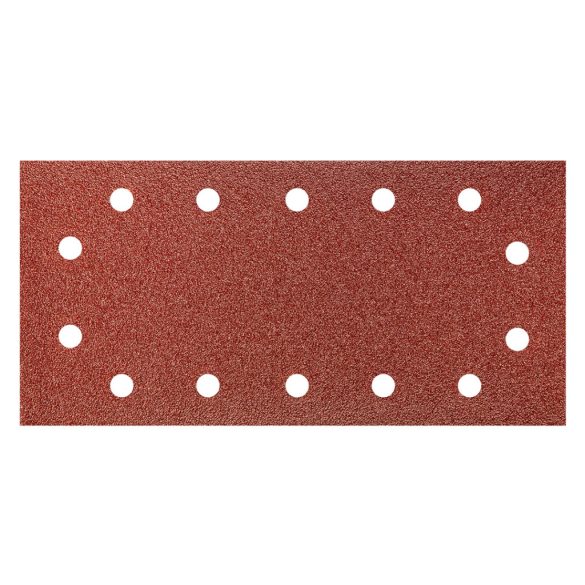 GRAPHITE Csiszolópapír, tépőzáras, 115x230mm, K60, lyukas, 5db 55H721