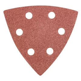   GRAPHITE Csiszolópapír deltacsiszolóhoz 93x93mm, K80, lyukas, 5db 55H765