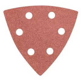   GRAPHITE Csiszolópapír deltacsiszolóhoz 93x93mm, K120, lyukas, 5db 55H767