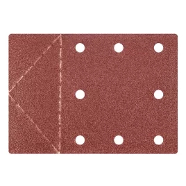   GRAPHITE Csiszolópapír, tépőzáras, K80, 115x160mm, 3db 55H816