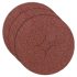 GRAPHITE Rostszálas-. fíber-csiszolókorong 125mm, K80, 3db 55H857