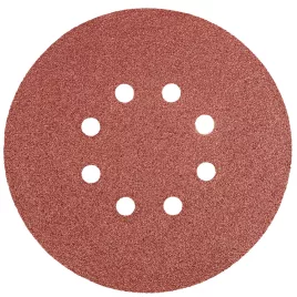   GRAPHITE Csiszolópapír, tépőzáras 150mm, K80, 8 lyukkal, 5db 55H947