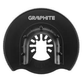   GRAPHITE HSS félkör vágólap fémhez, multifunkciós géphez, 87mm, 200 fog 56H061