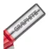 GRAPHITE Felsőmaró kés, nútmaró 20 x 19mm, 12mm 56H206