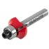 GRAPHITE Felsőmaró kés, kerekítő 19 x 6.5mm, 6mm 56H224