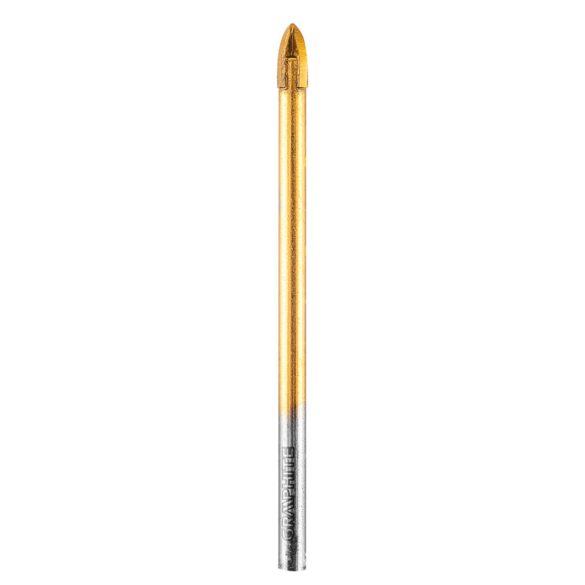 GRAPHITE Univerzális 4 élű üvegfúró, fa, műanyag, fém, kőzet, kerámia fúráshoz, 5mm 56H402