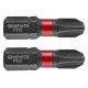 GRAPHITE Torziós ütvecsavarozó bit PH3x25mm, 2db 56H502