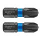 GRAPHITE Torziós ütvecsavarozó bit PZ4x25mm, 2db 56H506