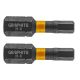 GRAPHITE Torziós ütvecsavarozó bit, hatlapú, 4x25mm, 2db 56H507