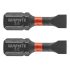 GRAPHITE Torziós ütvecsavarozó bit SL5.5x25mm, 2db 56H510