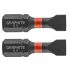 GRAPHITE Torziós ütvecsavarozó bit SL6.5x25mm, 2db 56H511