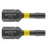 GRAPHITE Torziós ütvecsavarozó bit TX15x25mm, 2db 56H512