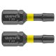 GRAPHITE Torziós ütvecsavarozó bit TX20x25mm, 2db 56H513