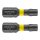GRAPHITE Torziós ütvecsavarozó bit TX27x25mm, 2db 56H515