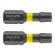 GRAPHITE Torziós ütvecsavarozó bit TX27x25mm, 2db 56H515