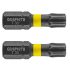 GRAPHITE Torziós ütvecsavarozó bit TX30x25mm, 2db 56H516