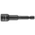 GRAPHITE Csavarbehajtó ütvecsavarozókhoz, hatlapú, mágneses, 10mm 56H552