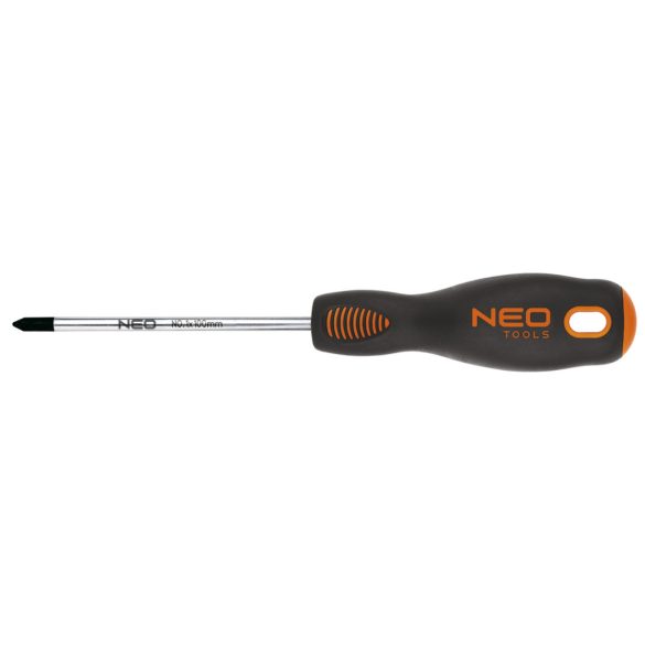NEO TOOLS Csavarhúzó PZ0X75mm 25 év garanciával 04-031